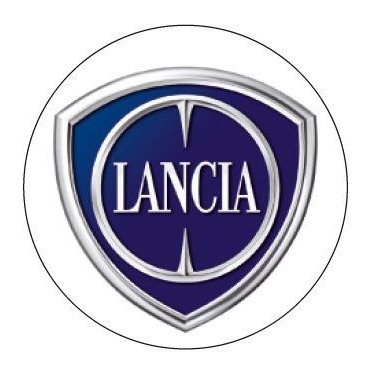 Nálepka na puklicu LANCIA (1ks) 