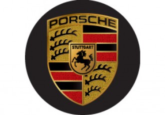 Nálepky na stredy kolies Porsche