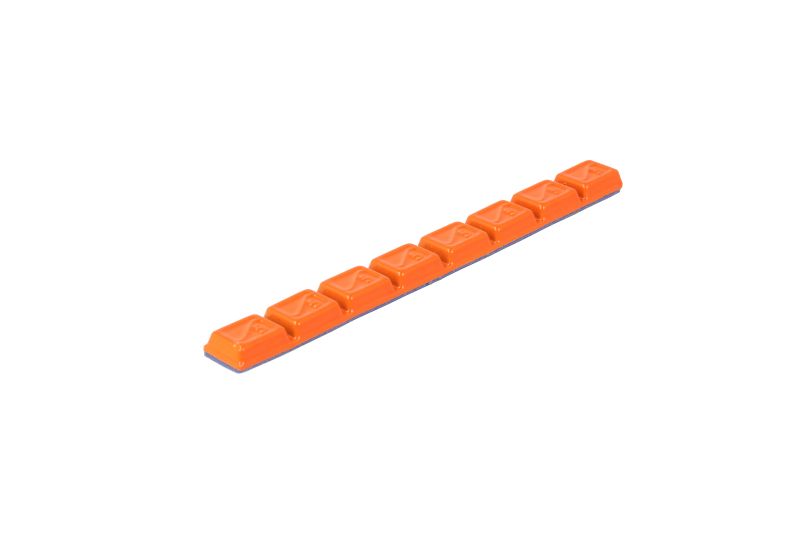 Samolepiace závažie 40 g(5g x 8 ks) oranžové
