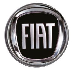 Nálepka na puklicu FIAT (1ks) 