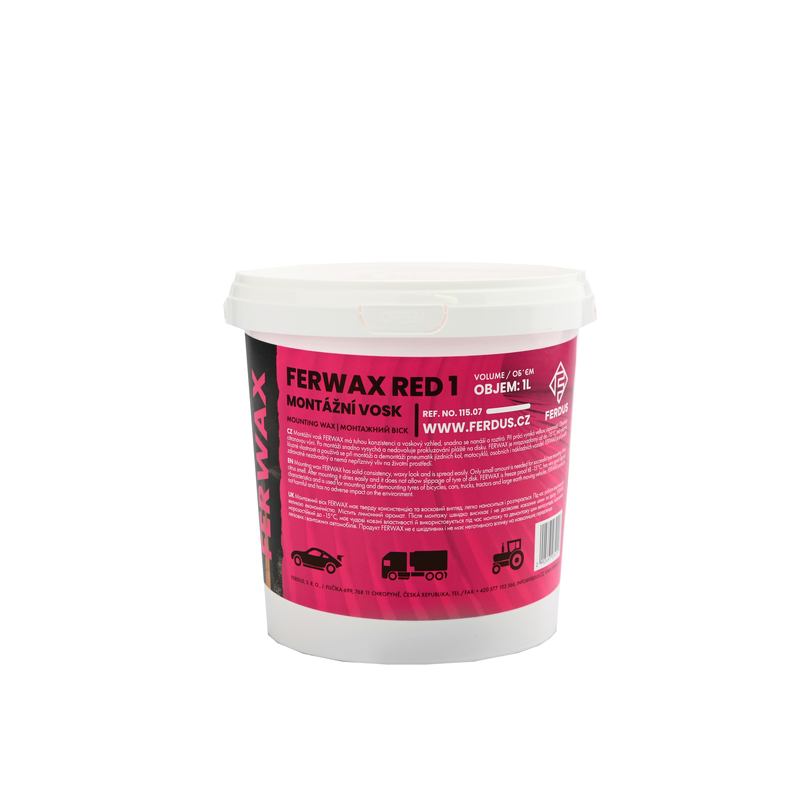 Montážny vosk FERWAX RED 1 liter